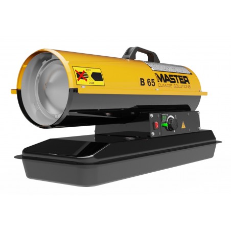 MASTER B 65 CEL direct oil heater with thermostat